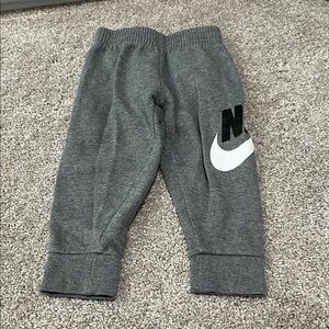 Nike Kids Charcoal Gray Joggers